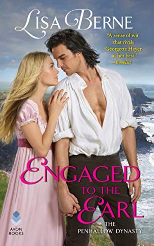 Book cover for "Engaged to the Earl" by Lisa Berne