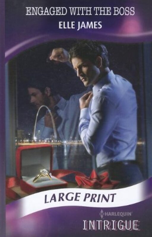 Book cover for "Engaged with the Boss" by Elle James