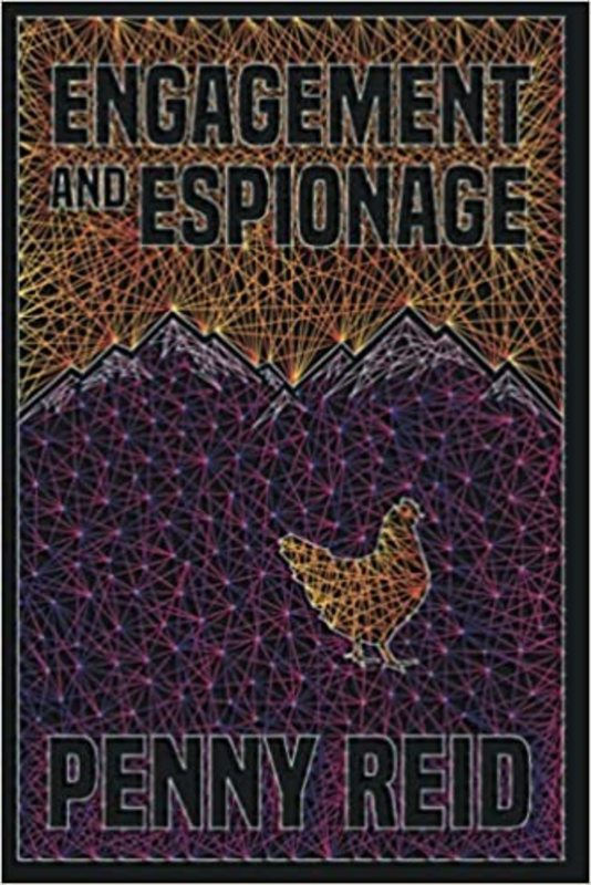 Book cover for "Engagement and Espionage" by Penny Reid