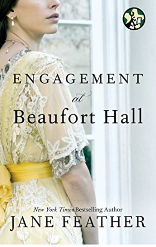 Book cover for "Engagement at Beaufort Hall" by Jane Feather