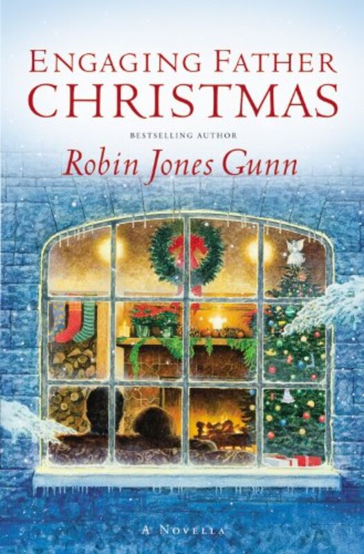 Book cover for "Engaging Father Christmas" by Robin Jones Gunn