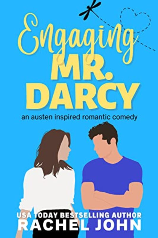 Book cover for "Engaging Mr. Darcy" by Rachel John