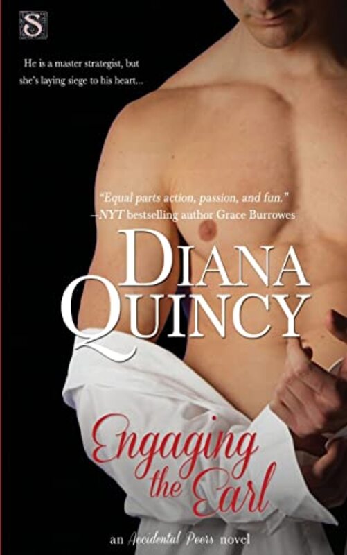 Book cover for "Engaging the Earl" by Diana DM Quincy