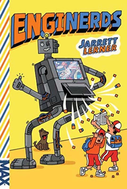 Book cover for "EngiNerds" by Jarrett Lerner