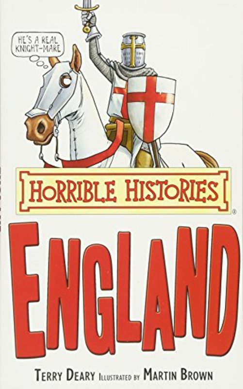 Book cover for "England" by Terry Deary