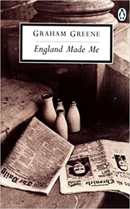 Book cover for "England Made Me / The Shipwrecked" by Graham Greene