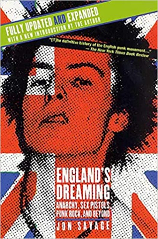 Book cover for "England's Dreaming" by Jon Savage