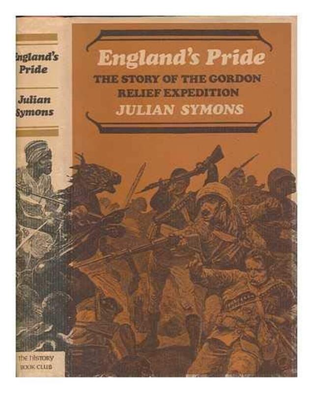 Book cover for "England's pride" by Julian Symons