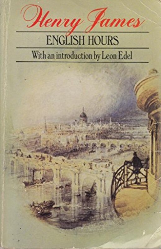 Book cover for "English Hours" by Henry James