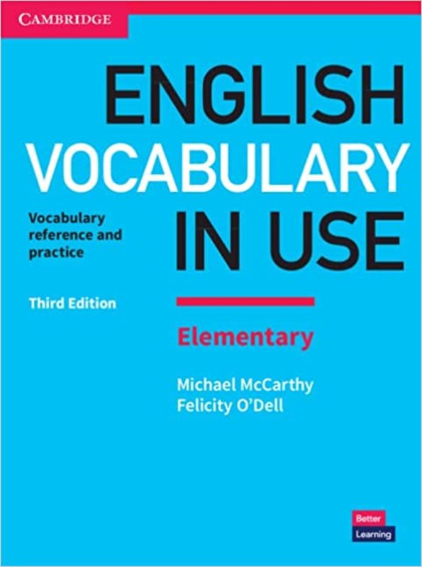 Book cover for "English Vocabulary in Use" by Michael McCarthy