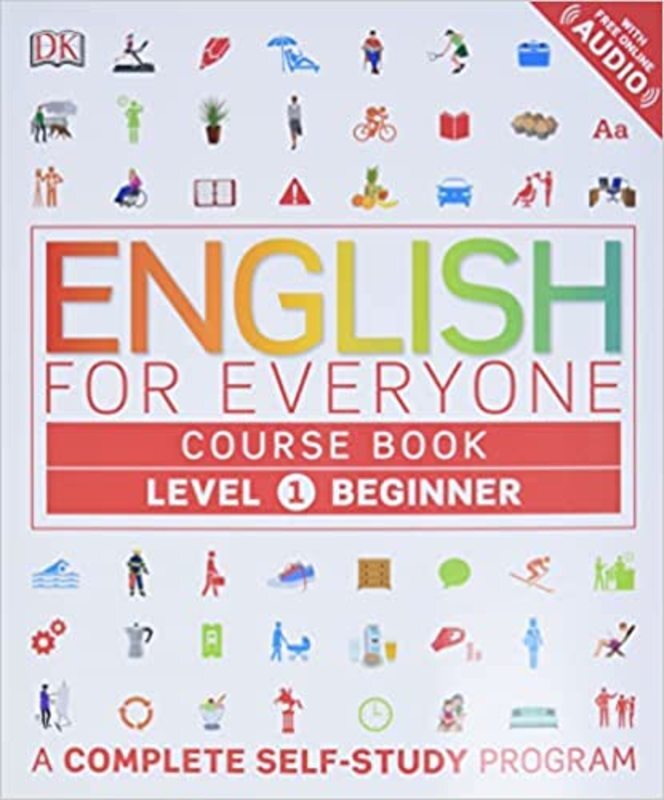 Book cover for "English for Everyone" by DK