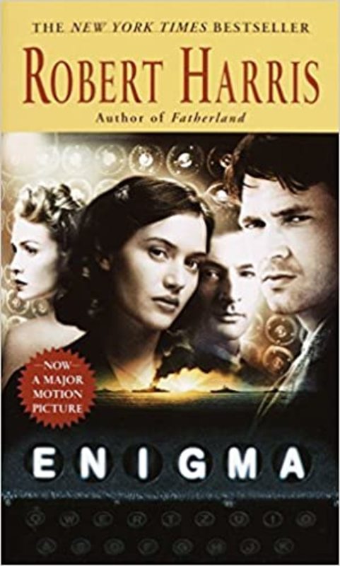 Book cover for "Enigma" by Robert Harris