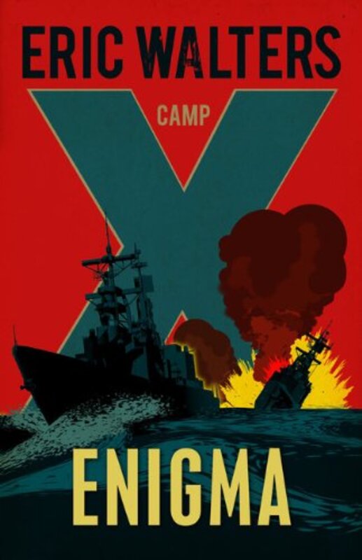 Book cover for "Enigma" by Eric Walters