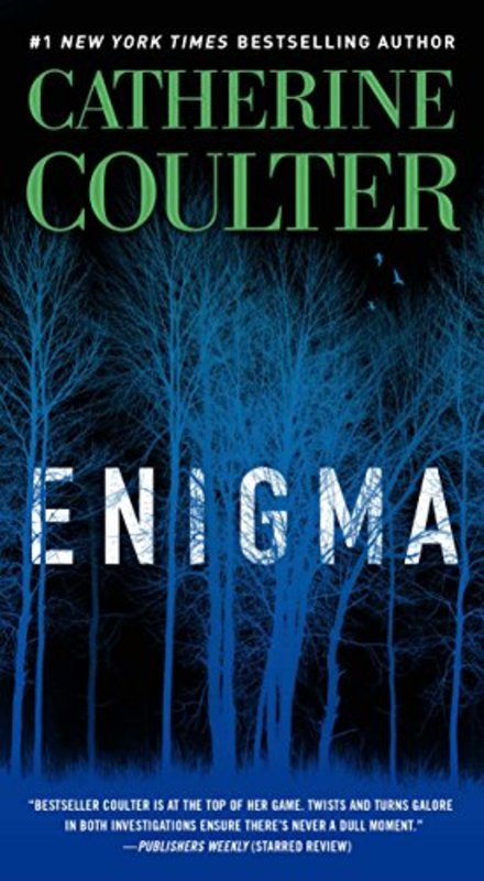 Book cover for "Enigma" by Catherine Coulter