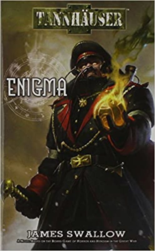 Book cover for "Enigma" by James Swallow