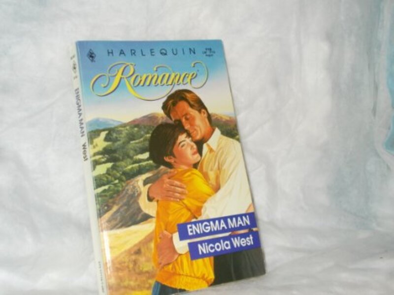 Book cover for "Enigma Man" by Lilian Harry