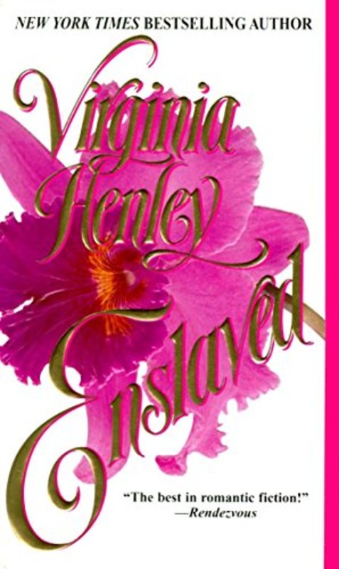 Book cover for "Enslaved" by Virginia Henley
