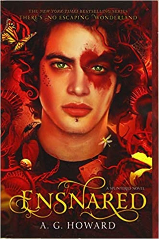Book cover for "Ensnared" by AG Howard