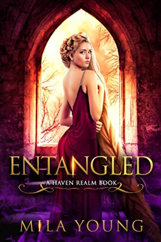 Book cover for "Entangled" by Mila Young