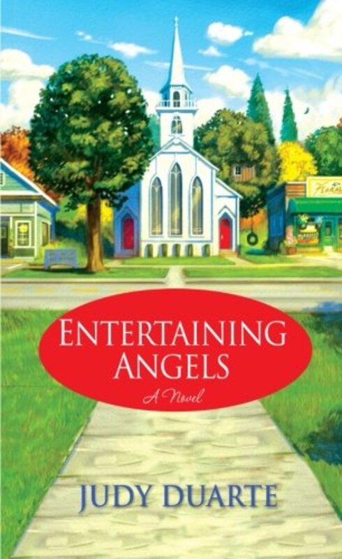 Book cover for "Entertaining Angels" by Judy Duarte