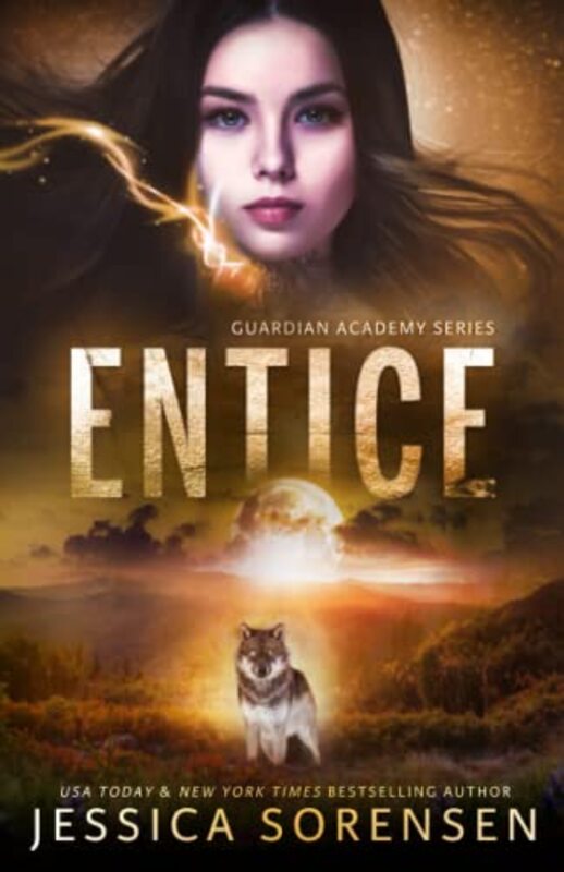Book cover for "Entice" by Jessica Sorensen