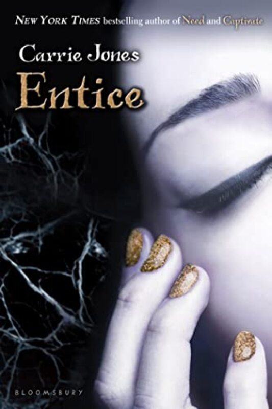 Book cover for "Entice" by Carrie Jones