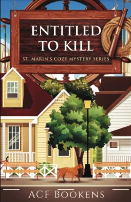 Book cover for "Entitled To Kill" by ACF Bookens