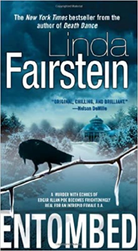 Book cover for "Entombed" by Linda Fairstein