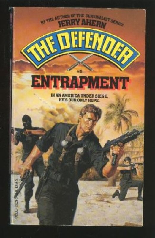 Book cover for "Entrapment" by Jerry Ahern