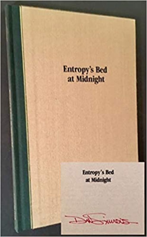 Book cover for "Entropy's Bed at Midnight" by Dan Simmons