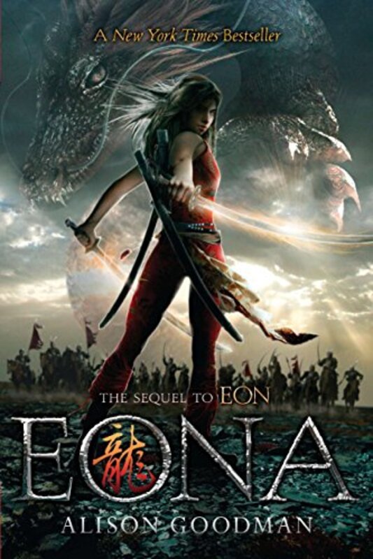 Book cover for "Eona aka The Necklace of the Gods / Eona: Return of the Dragoneye / Eona: The Last Dragoneye" by Alison Goodman
