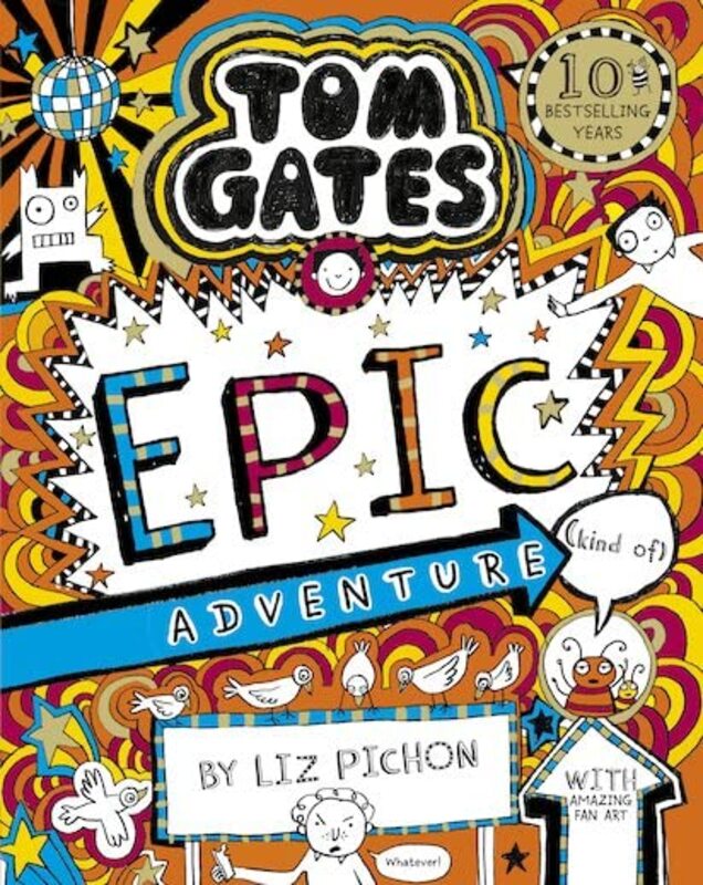 Book cover for "Epic Adventure" by Liz Pichon