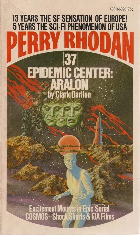 Book cover for "Epidemic center: Aralon" by Kurt Brand