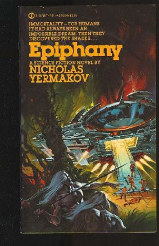 Book cover for "Epiphany" by Simon Hawke
