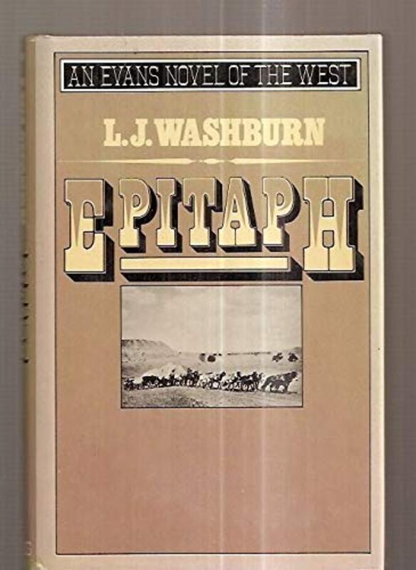 Book cover for "Epitaph" by Livia J Washburn