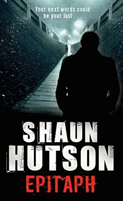 Book cover for "Epitaph" by Shaun Hutson
