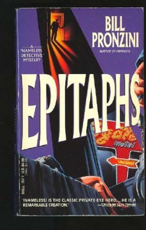 Book cover for "Epitaphs" by Bill Pronzini