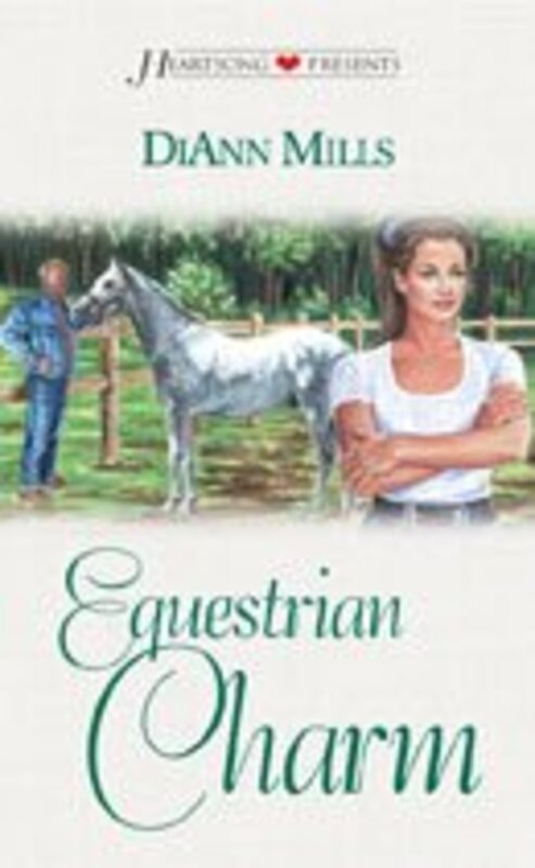 Book cover for "Equestrian Charm" by DiAnn Mills