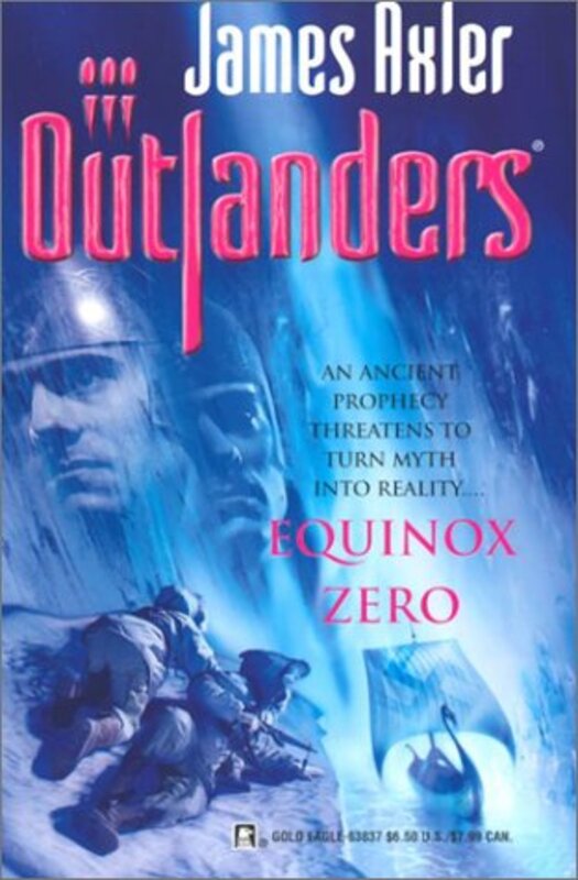 Book cover for "Equinox Zero" by James Axler