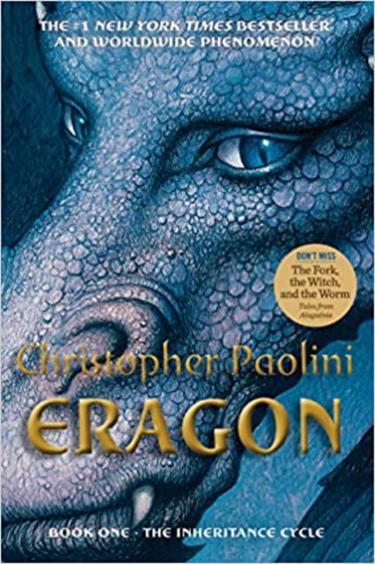 Book cover for "Eragon"