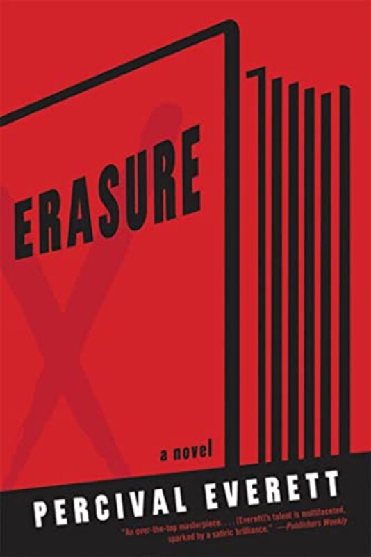 Book cover for "Erasure" by Percival Everett