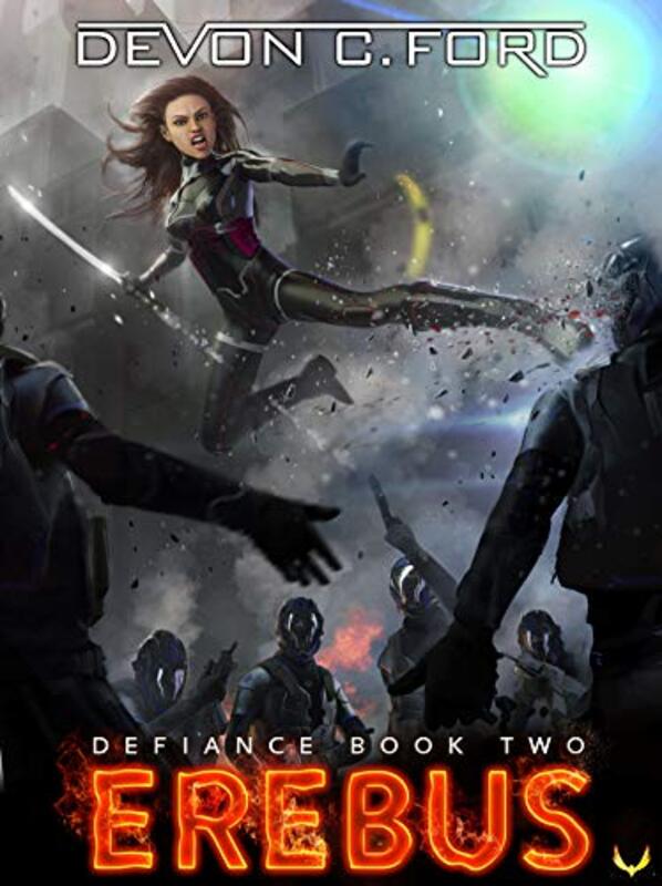 Book cover for "Erebus" by Devon C Ford