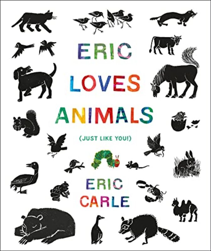 Book cover for "Eric Loves Animals" by Eric Carle