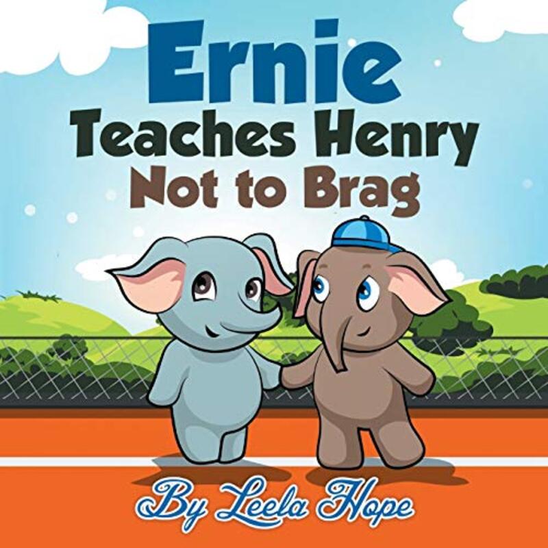Book cover for "Ernie the Elephant Series" by Leela Hope