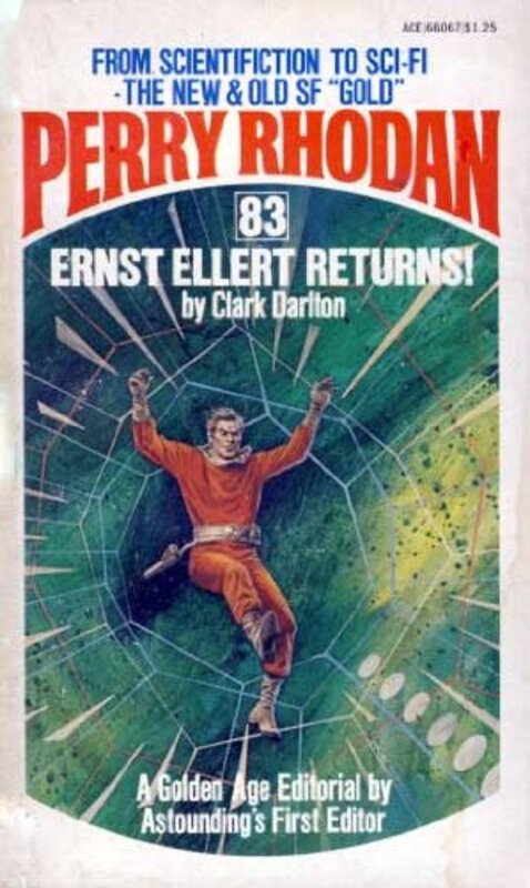 Book cover for "Ernst Ellert Returns!" by Kurt Brand