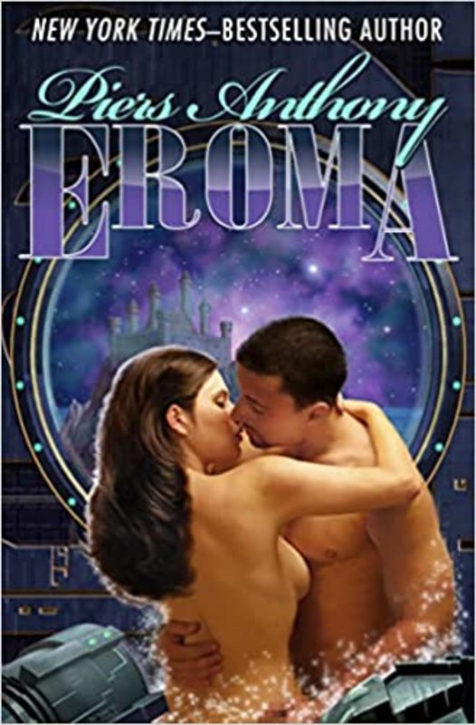 Book cover for "Eroma" by Piers Anthony