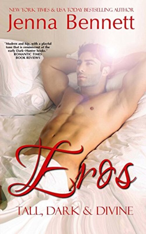 Book cover for "Tall, Dark and Divine / Eros" by Jenna Bennett