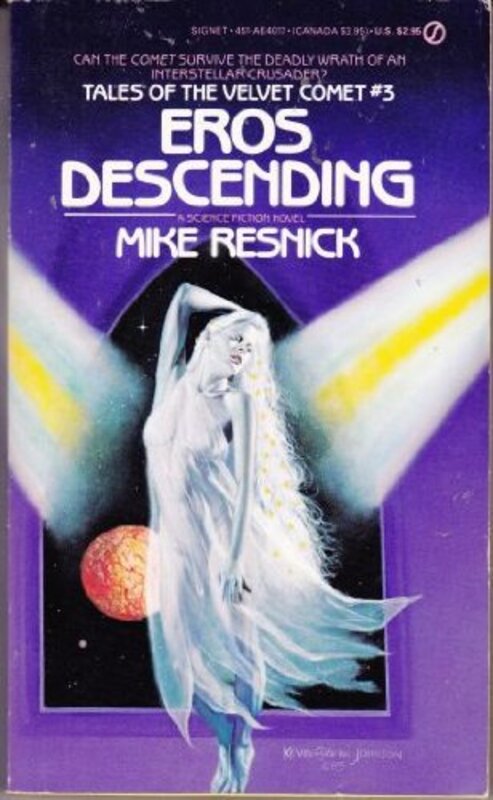 Book cover for "Eros Descending" by Mike Resnick
