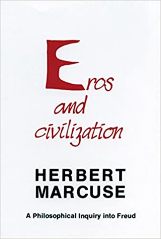 Book cover for "Eros and Civilization" by Herbert Marcuse