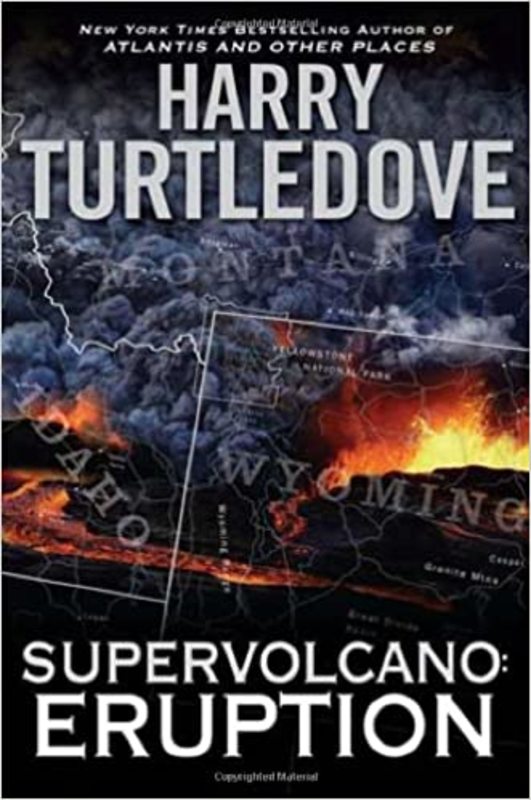Book cover for "Eruption" by Harry Turtledove